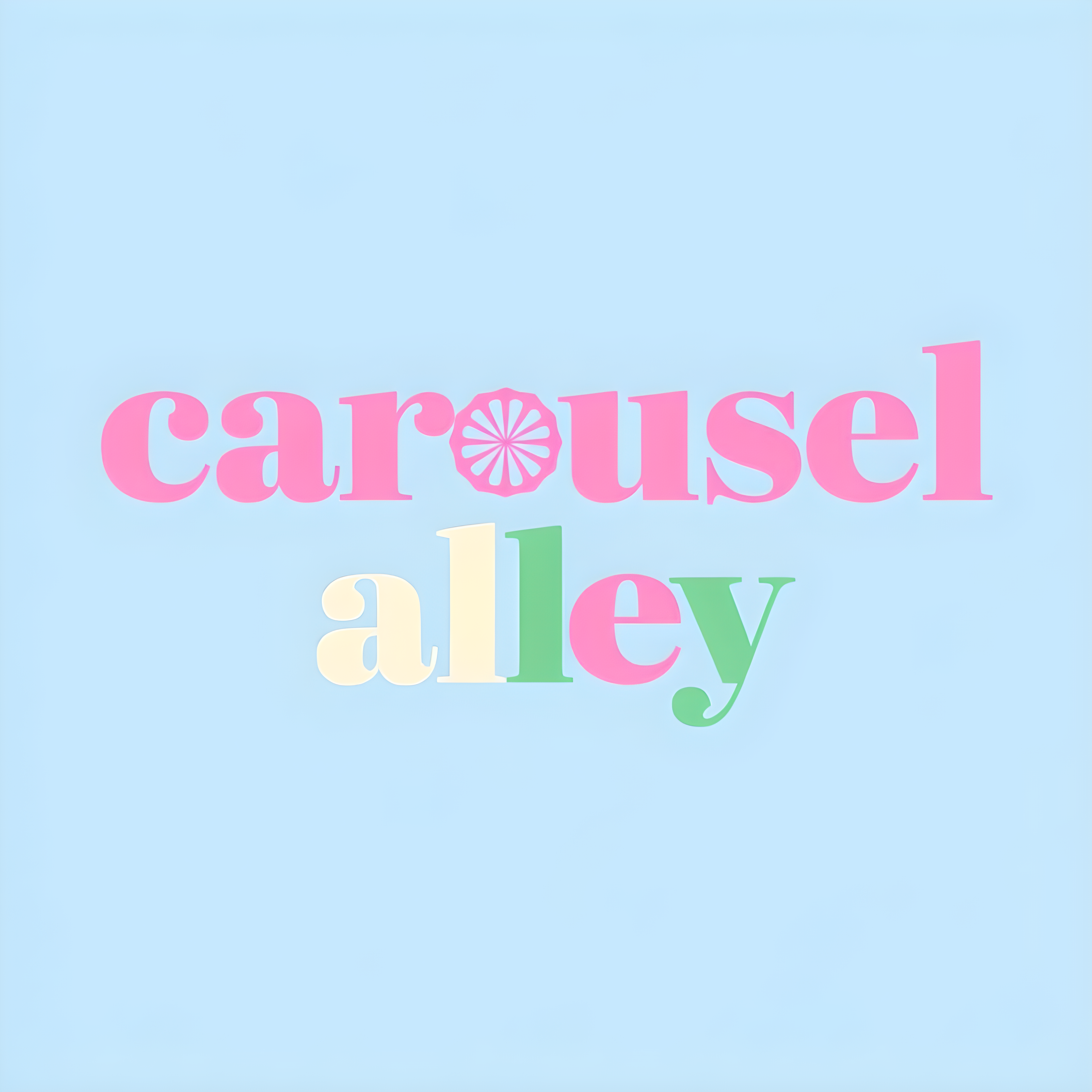 ✨Whimsy Nursery Prints Collection – Carousel Alley Wall Art