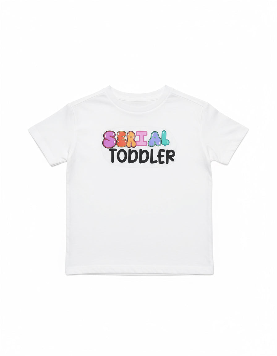 Casual wear tee personalised toddler keepsake 