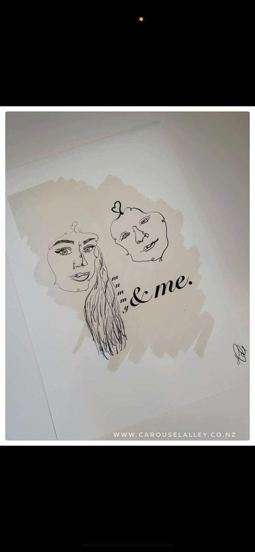 Personalised Custom Portraits – Hand Drawn Digital & Physical Art | NZ Made