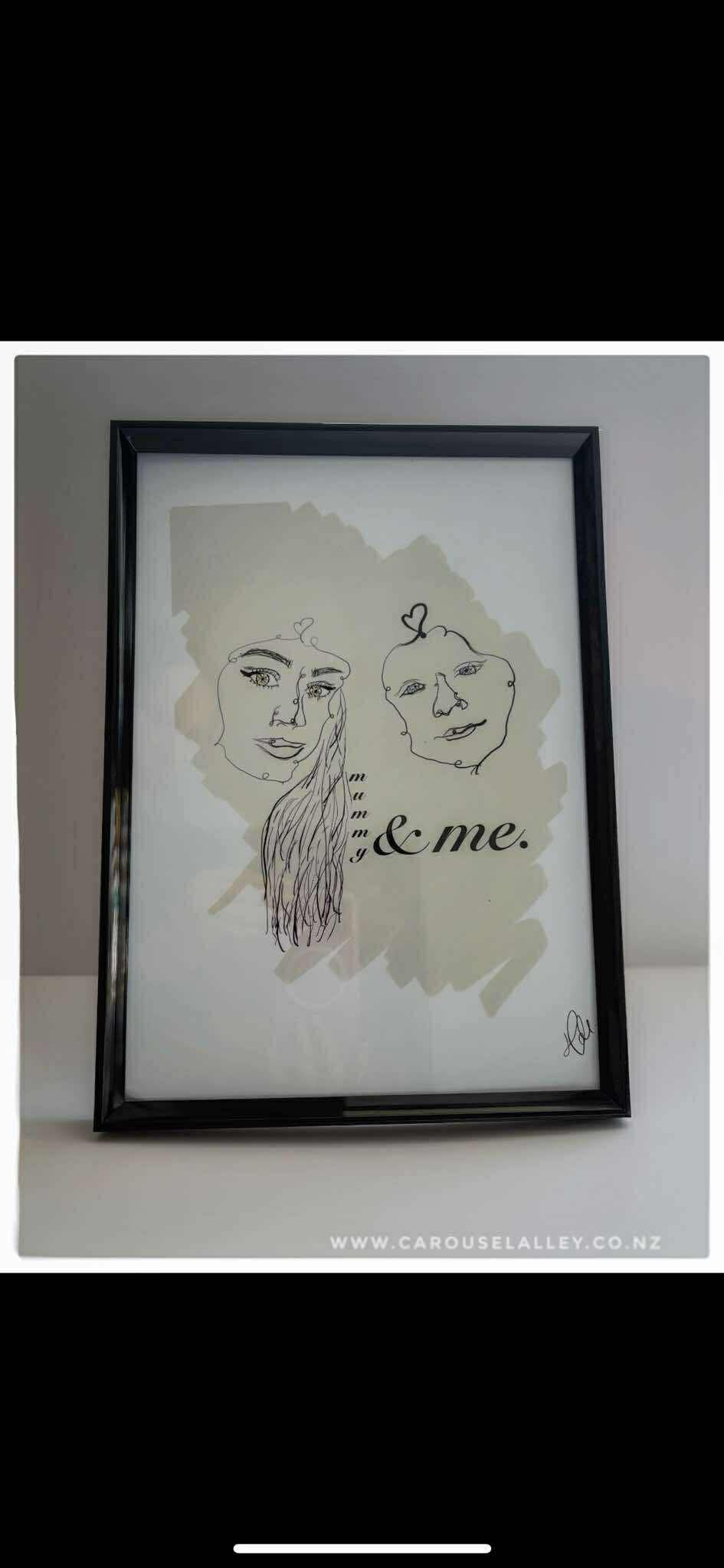 Personalised Custom Portraits – Hand Drawn Digital & Physical Art | NZ Made