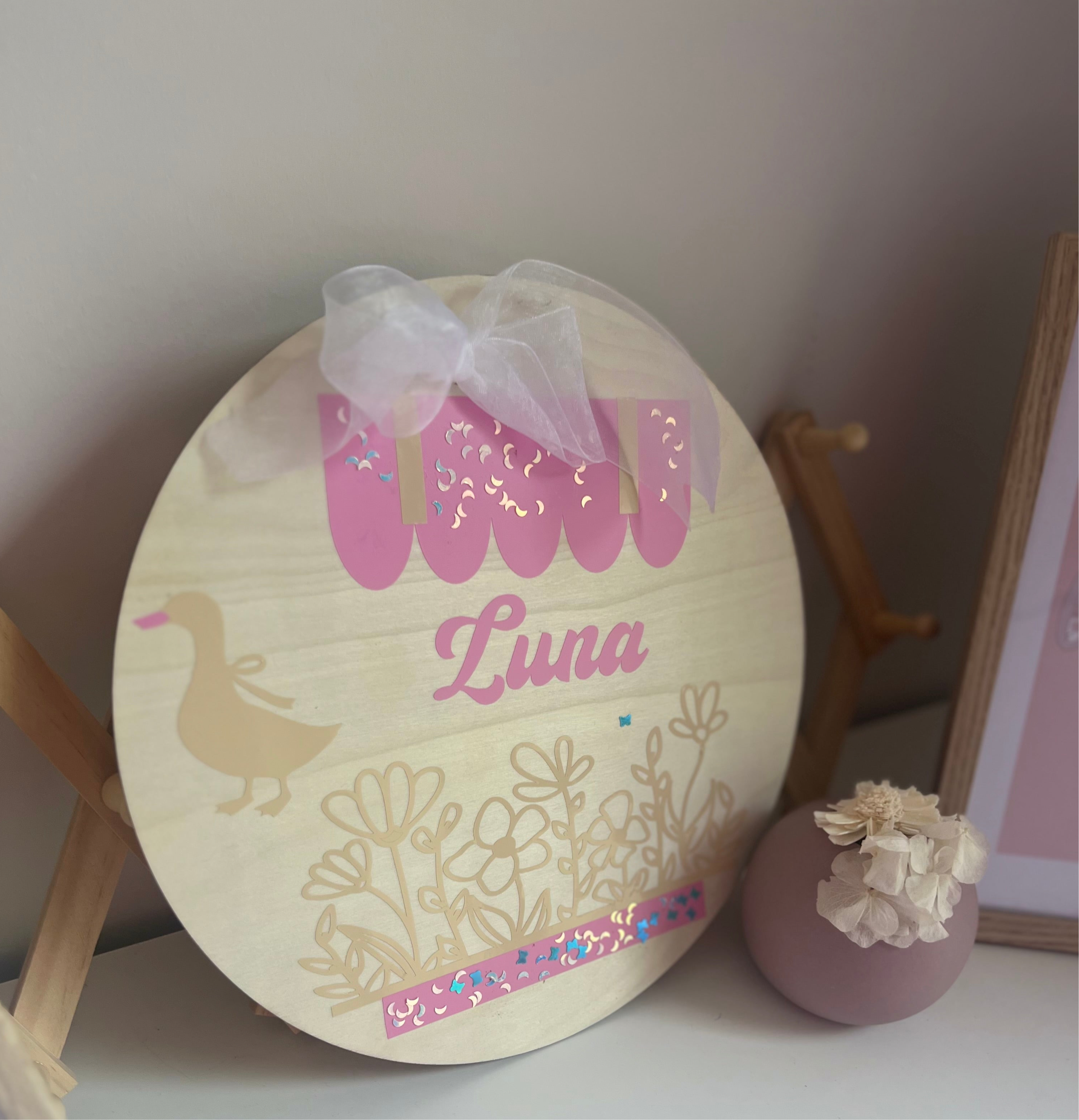 Room decor kids, Handmade in New Zealand personalised kids whimsical decor , room art, gift, special occasion.