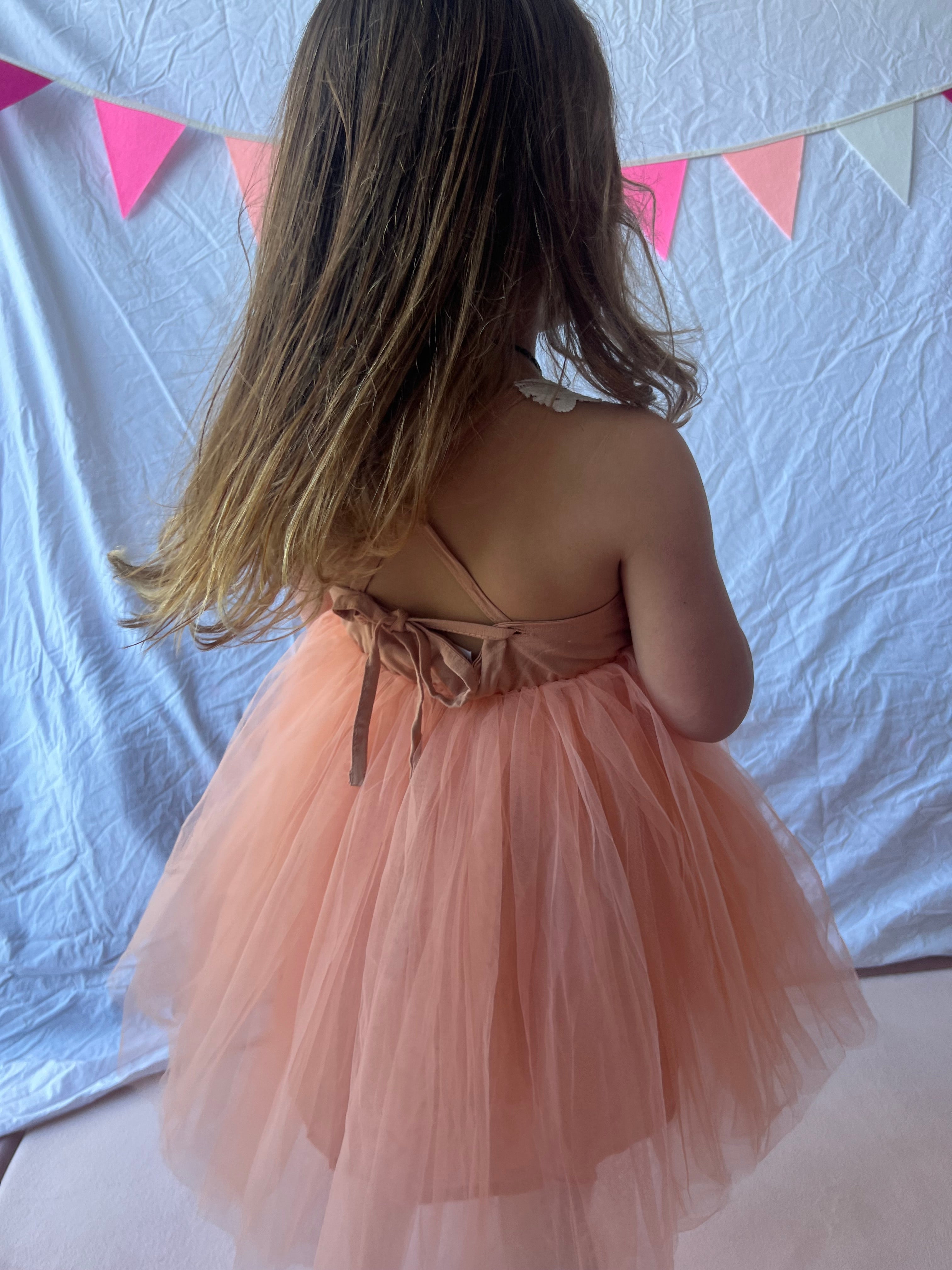 Whimsical Linen & Tulle Heirloom Dresses for Children | Carousel Alley NZ